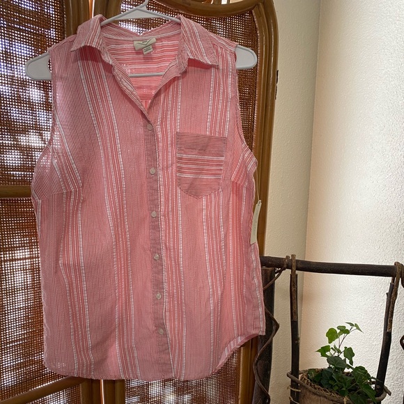 St. John’s Bay Women’s Summer Boat Shirt - Picture 1 of 7
